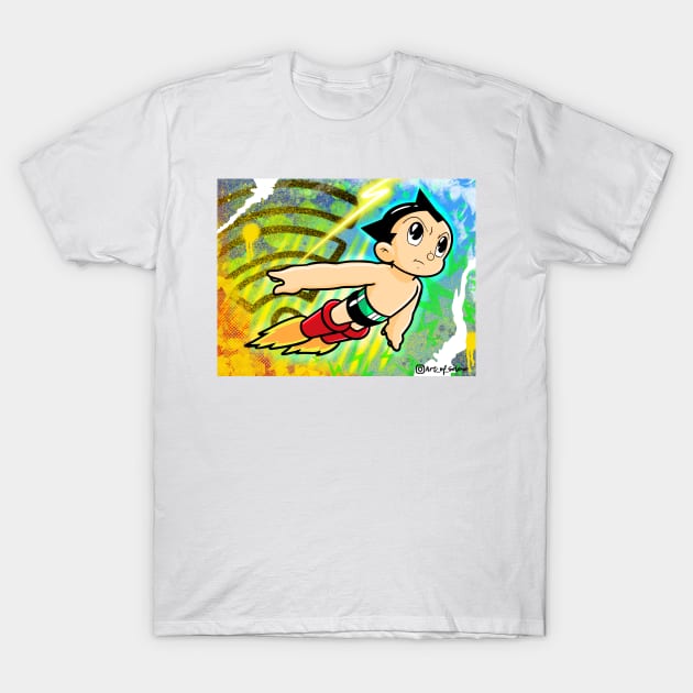 Astro Boy 👦 T-Shirt by Art_of_Selene